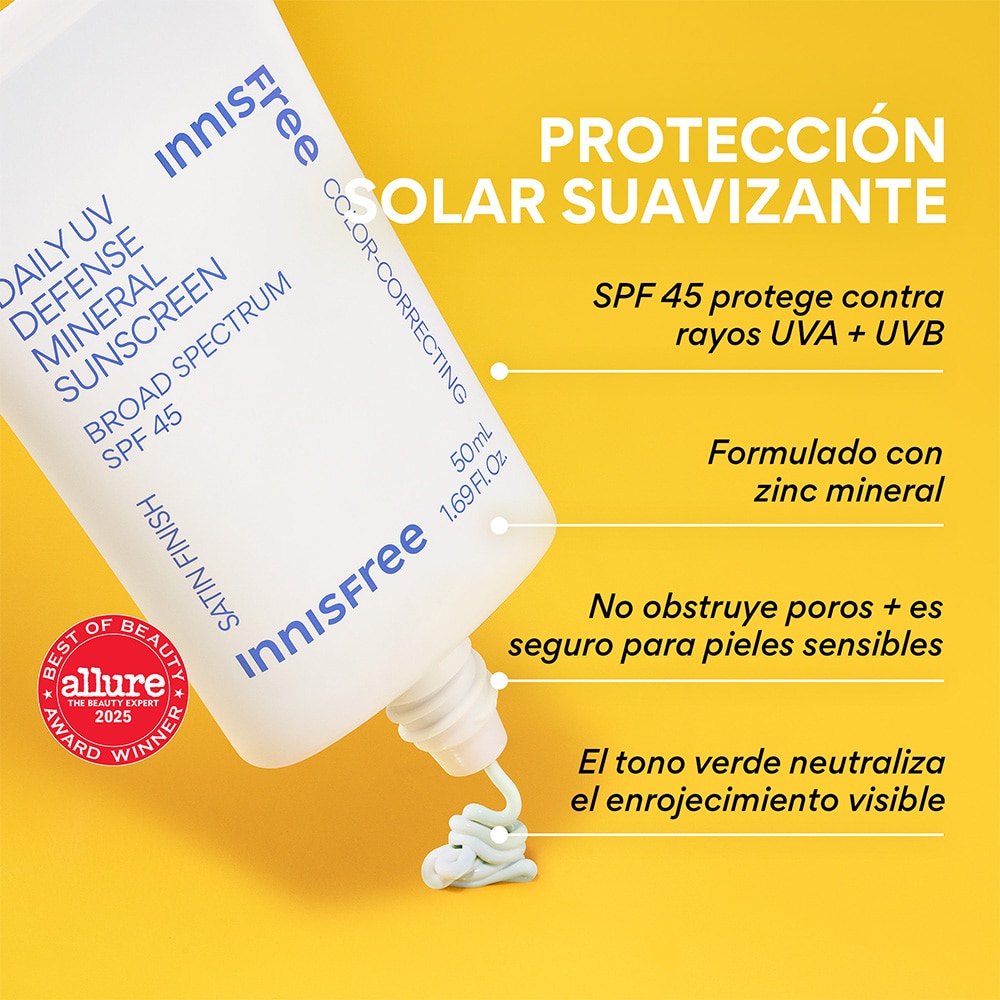 DAILY UV DEFENSE MINERAL SUNSCREEN BROAD SPECTRUM SPF 45 (BLOQUEADOR SOLAR MINERAL DEFENSA UV DIARIA DE AMPLIO ESPECTRO)